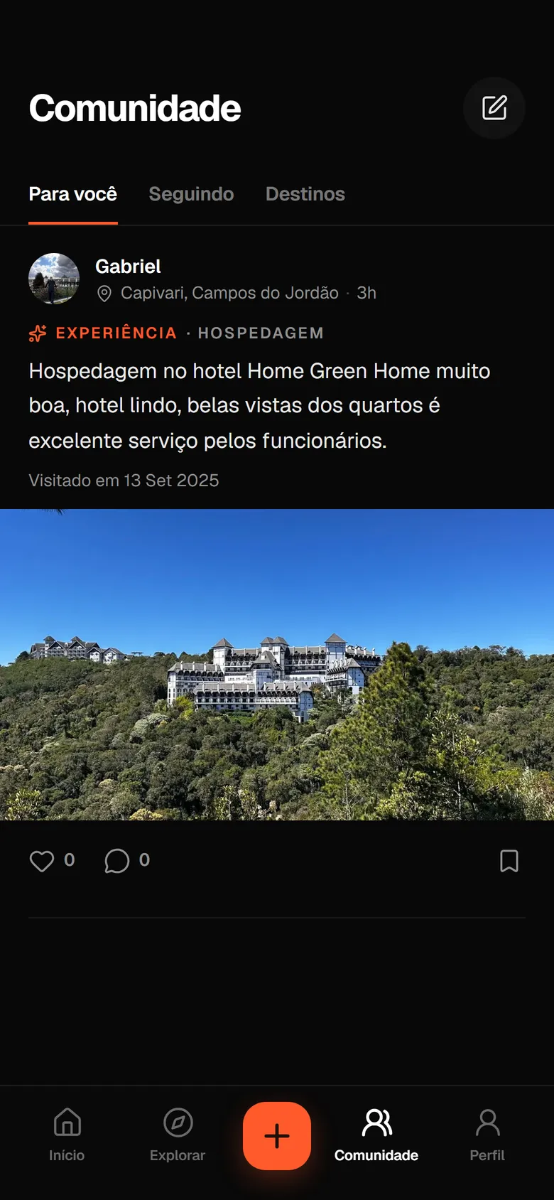 Comunidade do destino